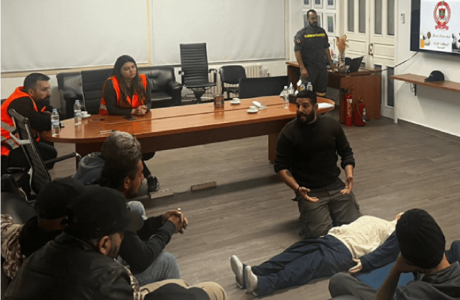 Maintenir notre équipe prête.  Formation à la prévention des incendies, à l'évacuation et aux premiers secours.