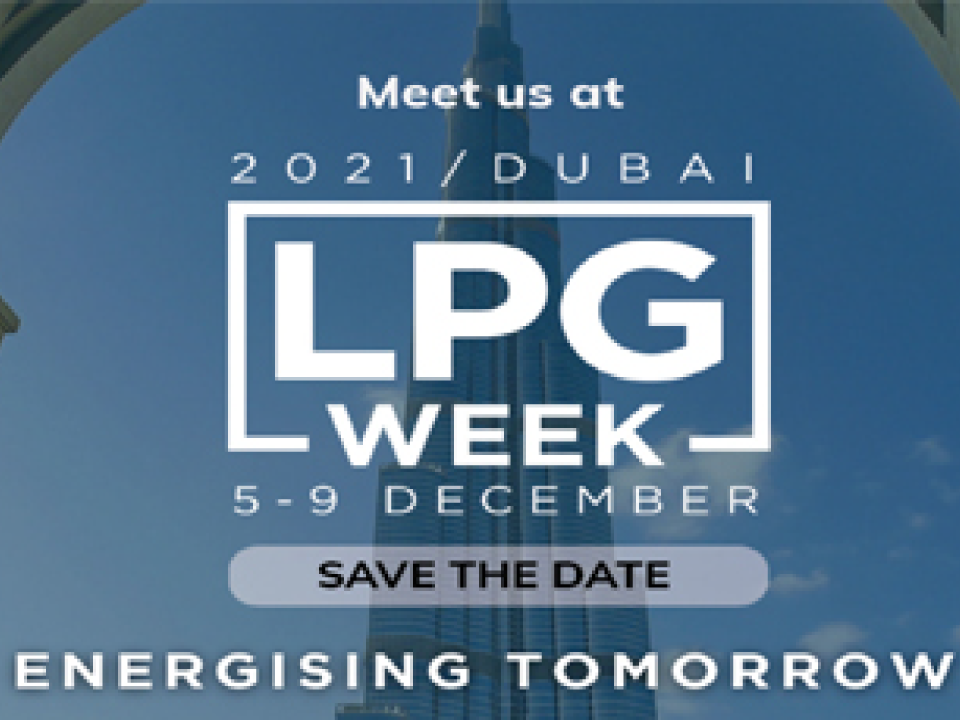 Save the date and meet us at LPG Week