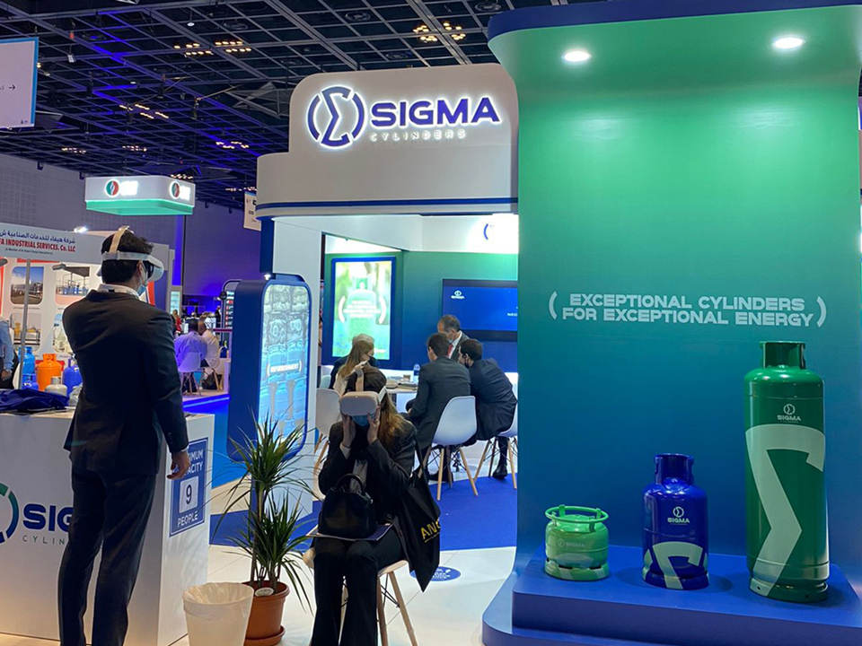 Sigma Cylinders at LPG Week 2021, Dubai
